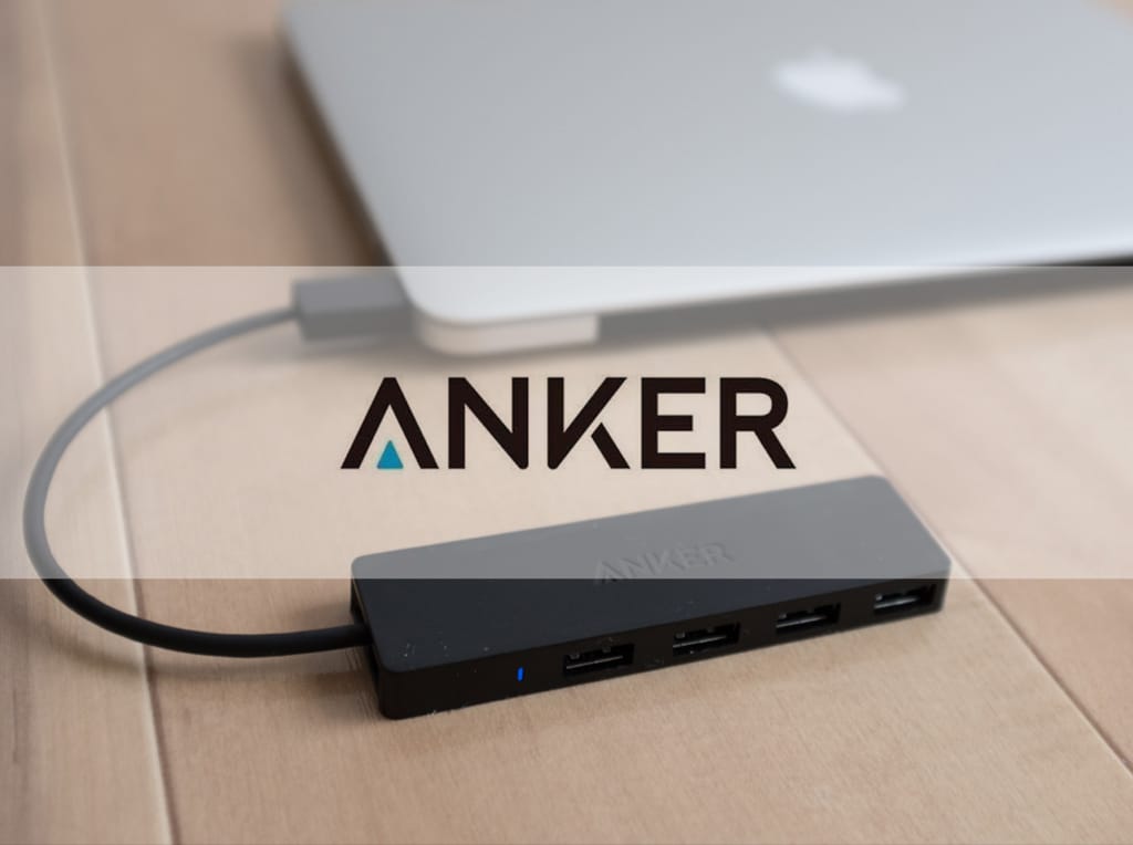 Usb難民に朗報 ノートpcにはanker Usbハブが便利 使用レビュー スカイフィッシュのドローンブログ