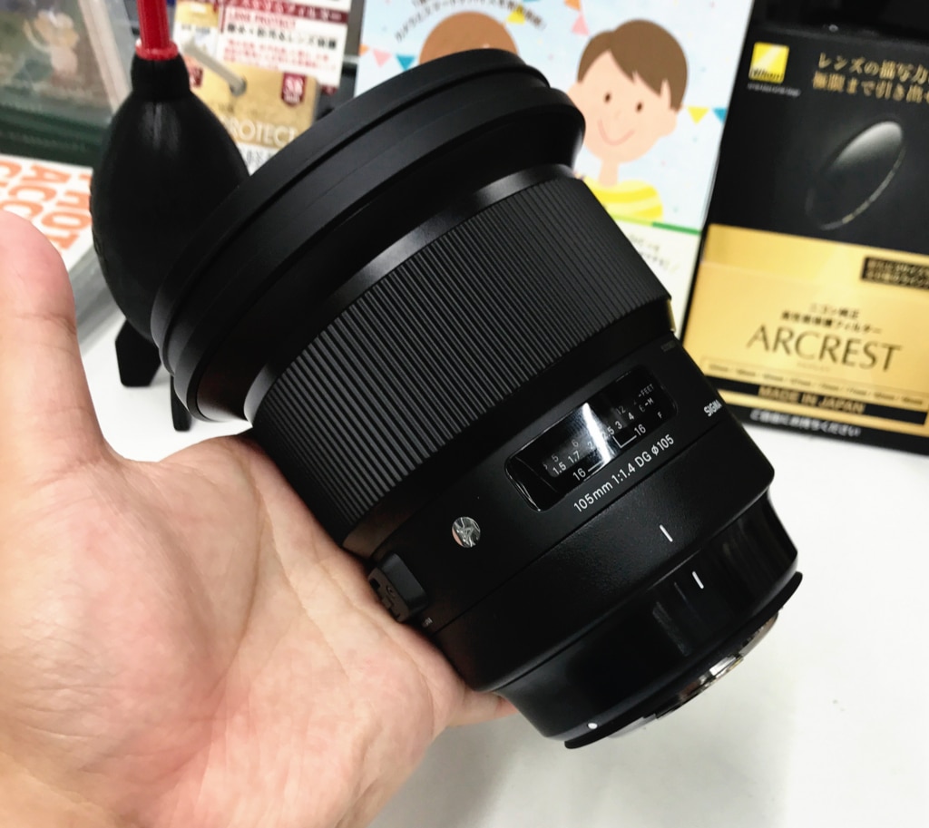 シグマ単焦点レンズ】SIGMA 105mm F1.4 DG HSM Art 