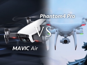 Mavic AirとPhantom4 Proの比較！どっちが空撮ドローンにオススメか？
