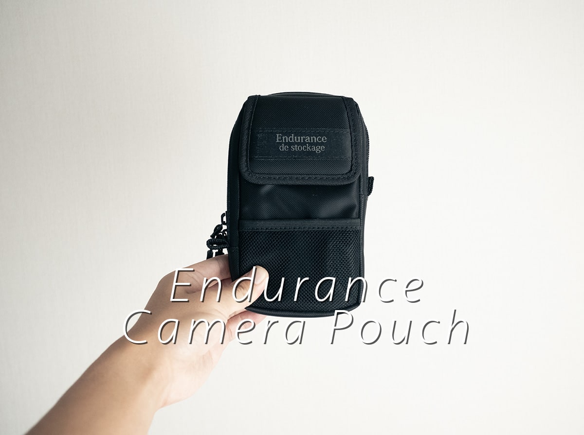 Endurance カメラバッグ用カメラアクセサリー＆スマホポーチの使用レビュー | スカイフィッシュのドローンブログ