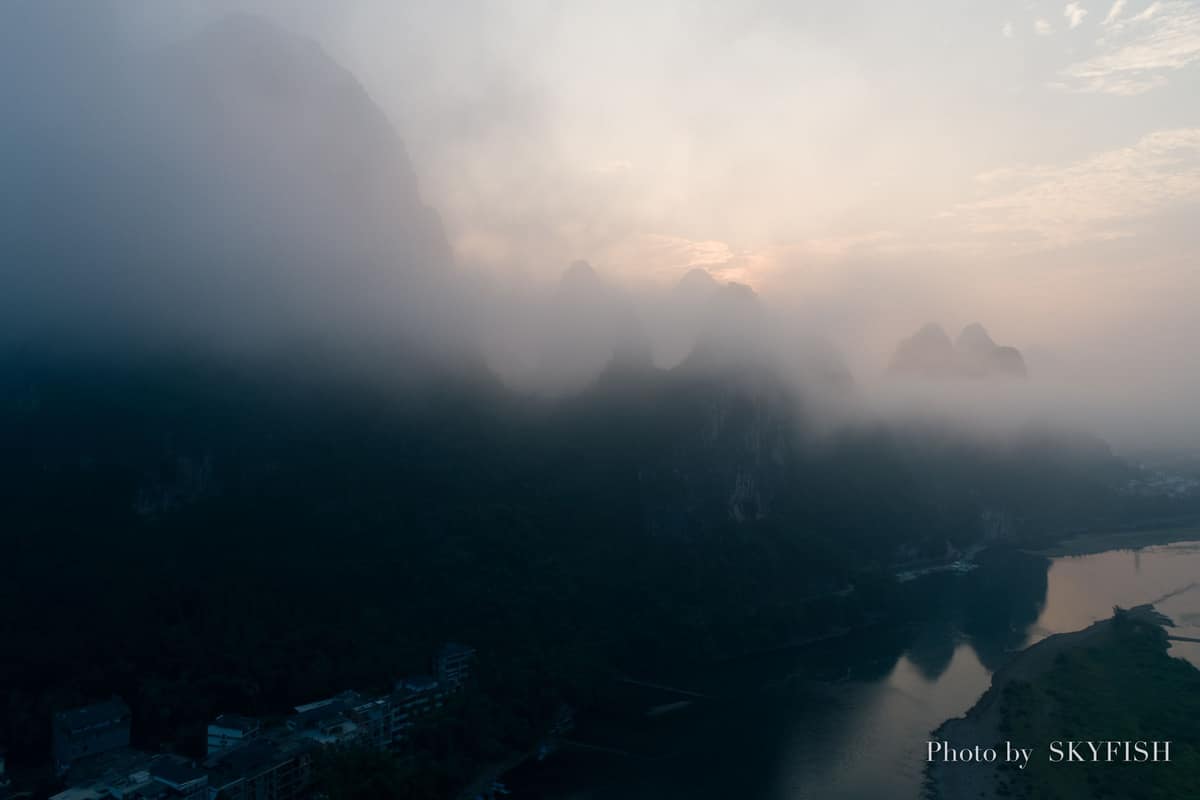 桂林の空撮