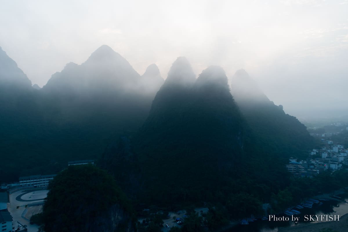 桂林の空撮