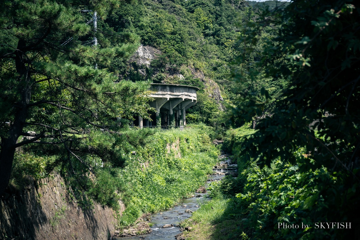 北沢浮遊選鉱場跡地