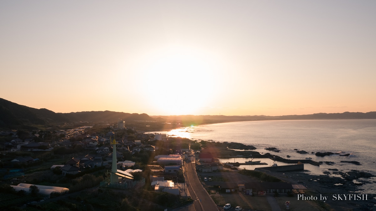 Inspire2で撮影した空撮写真