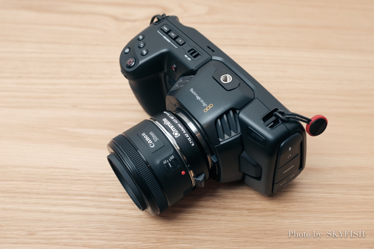 M4/3カメラで使える】BMPCC4KにEFマウントのCANONレンズを使える様にするアダプター【レビュー】 | スカイフィッシュのドローンブログ
