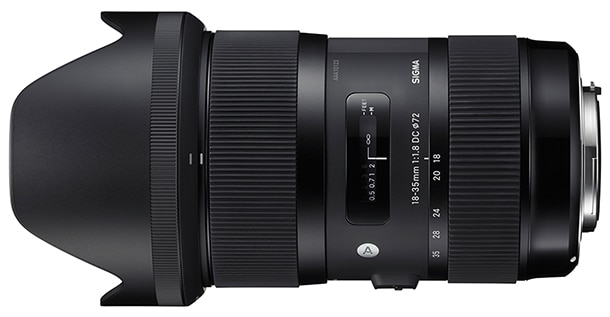 SIGMA 18-35mm F1.8 DC HSM Art