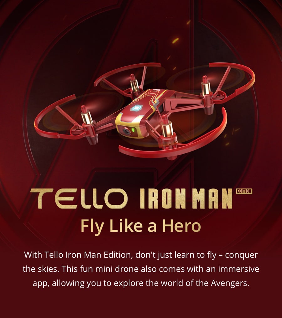 Tello Iron Man Edition