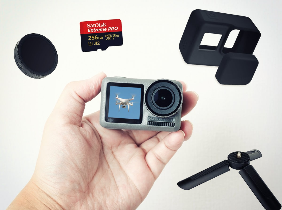 【周辺機器】DJI OSMO ACTIONと一緒に買うべきカメラアクセサリー【おすすめグッズ】 | スカイフィッシュのドローンブログ