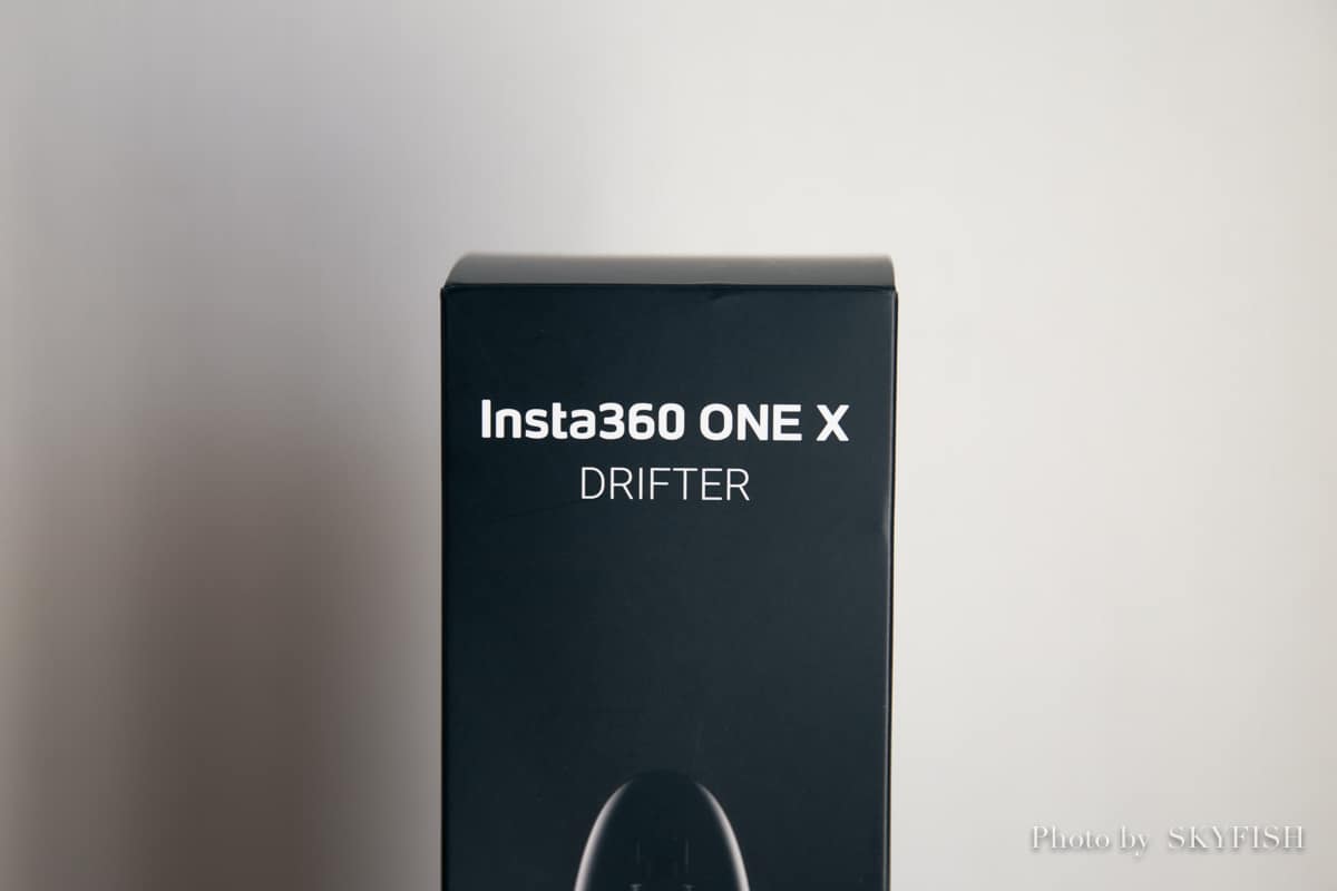 Insta360 ONE Xのドリフトダーツ