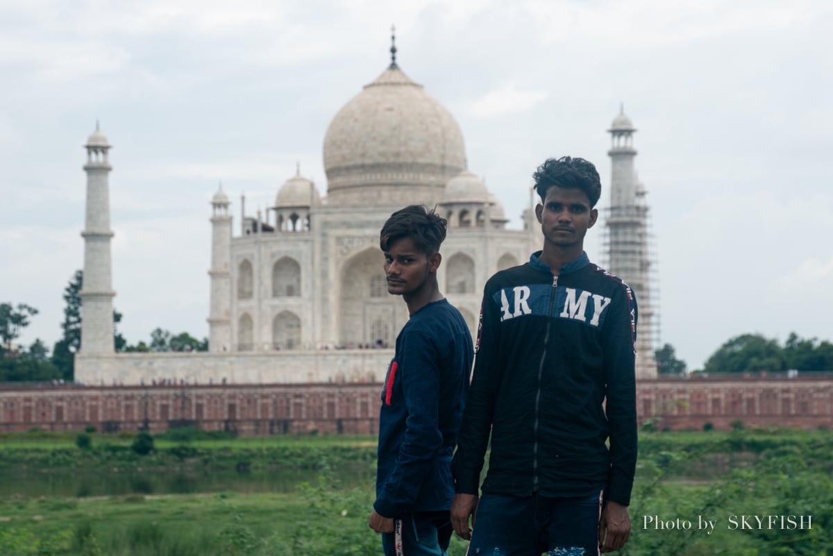 インドで撮影したポートレート写真