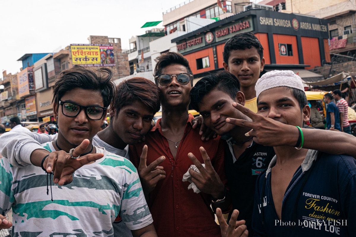 インドで撮影したポートレート写真