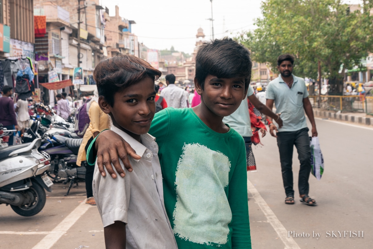 インドで撮影したポートレート写真