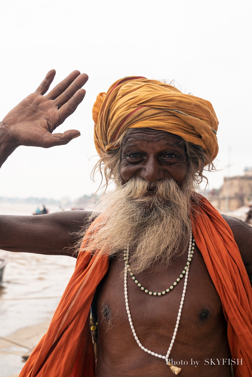 インドで撮影したポートレート写真