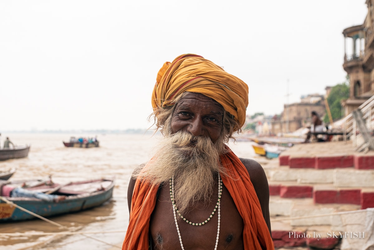 インドで撮影したポートレート写真