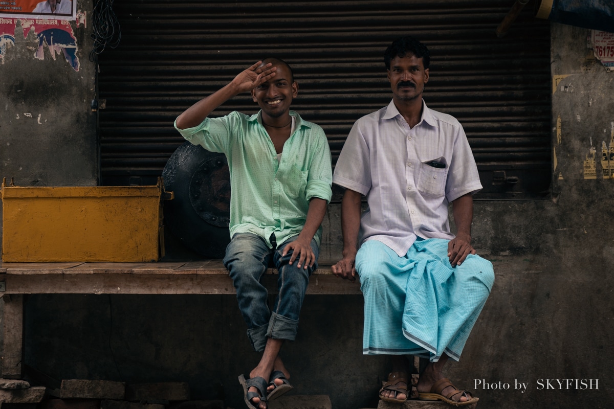 インドで撮影したポートレート写真