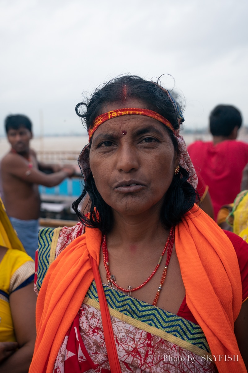 インドで撮影したポートレート写真