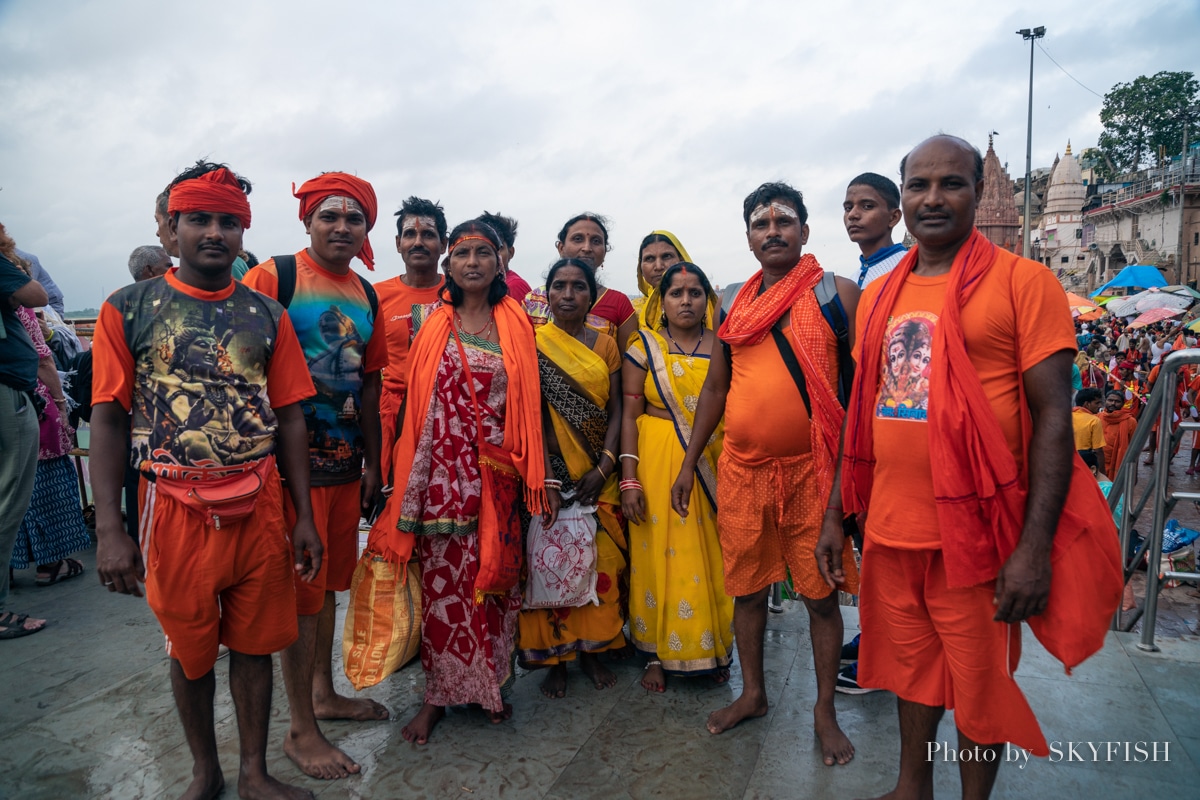 インドで撮影したポートレート写真