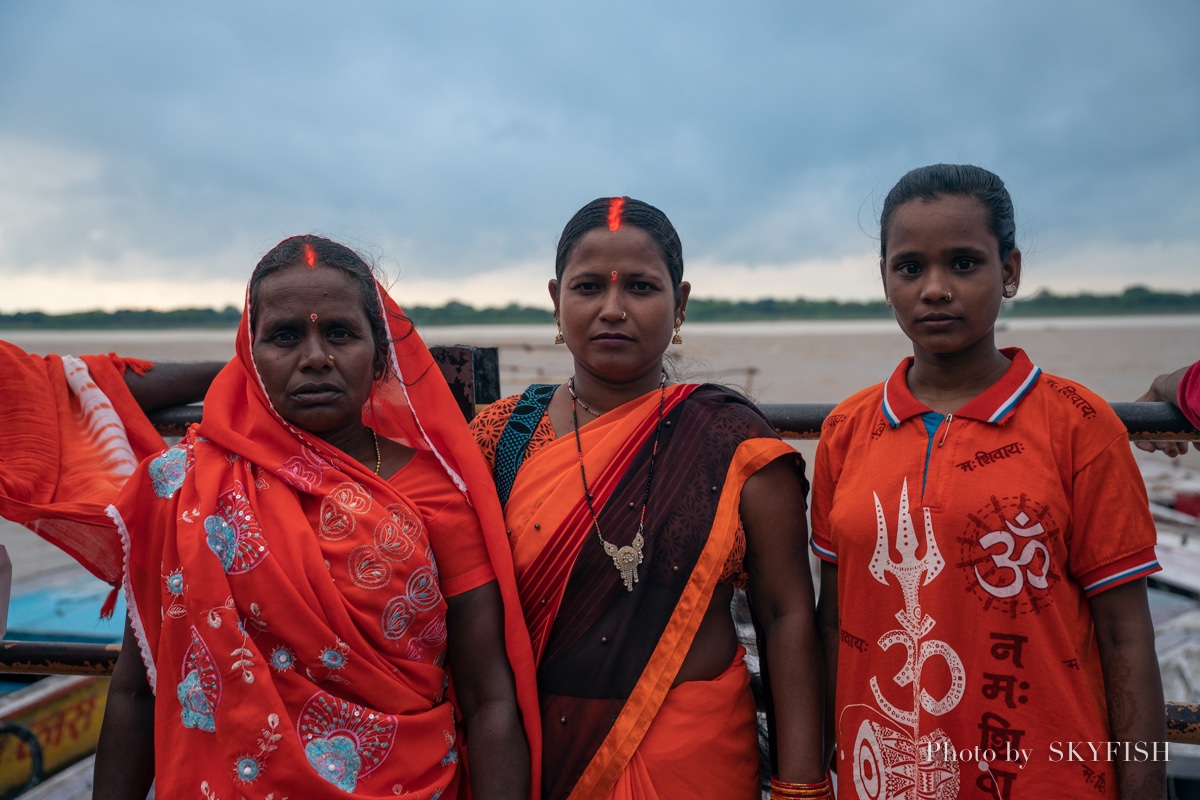 インドで撮影したポートレート写真