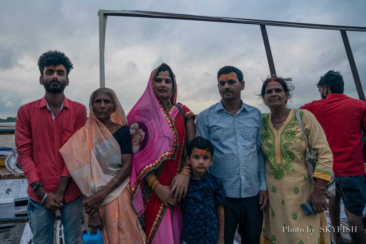 インドで撮影したポートレート写真