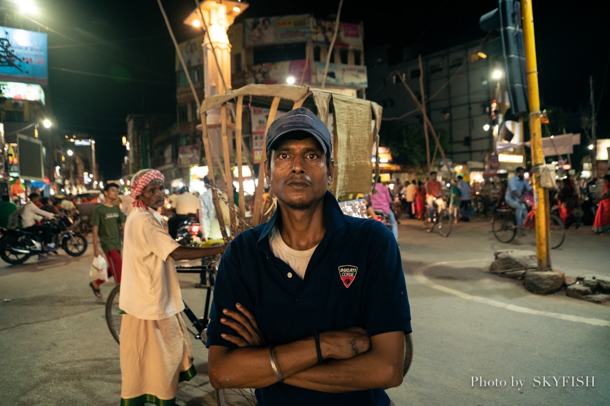 インドで撮影したポートレート写真