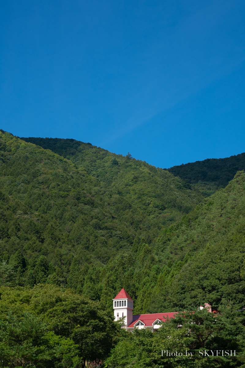 山梨のドローン映像