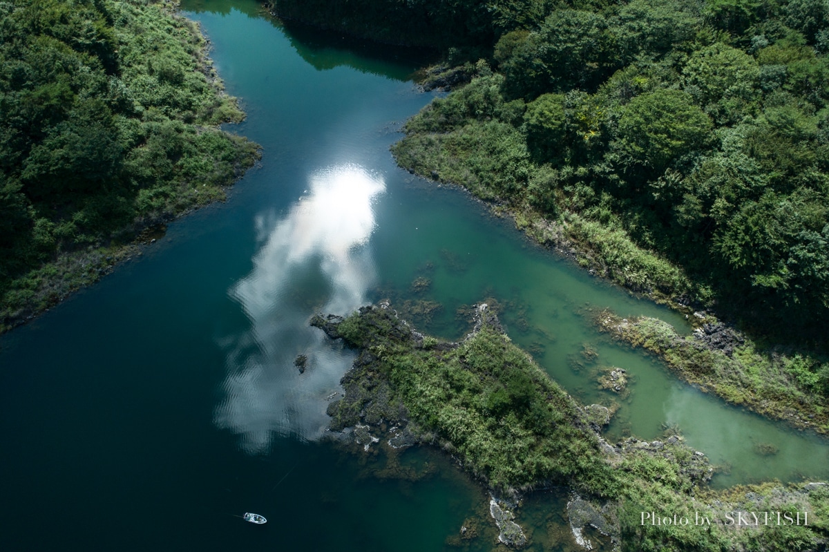 山梨の空撮