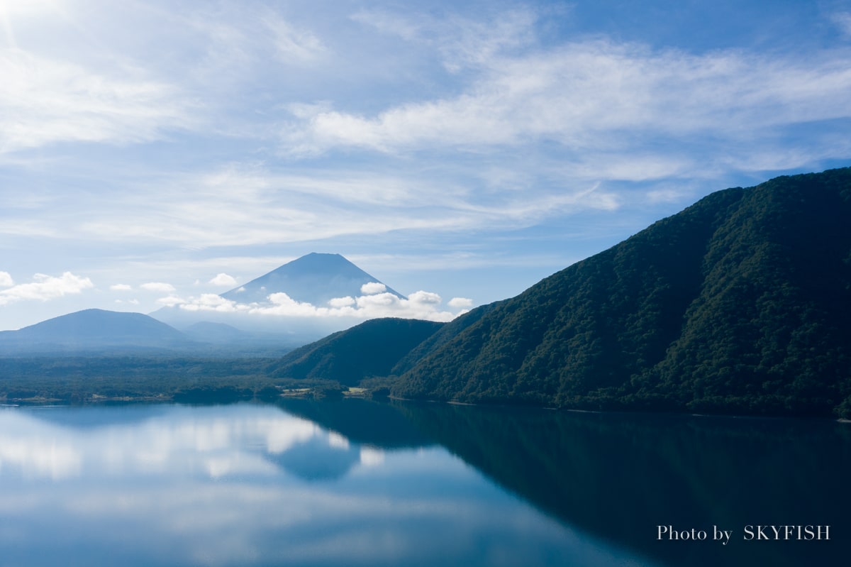 山梨の空撮