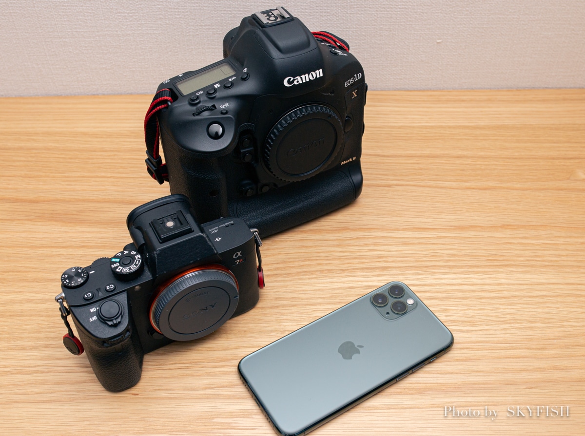 iPhone11Proとフルサイズカメラの画質比較！