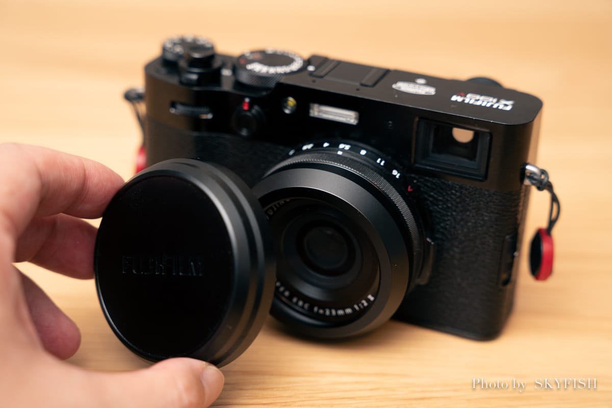 X100VとNiSi UHD UVフィルター