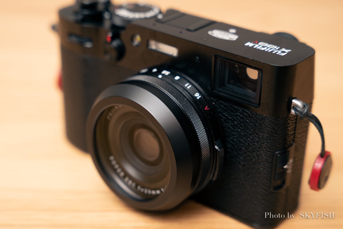 X100VとNiSi UHD UVフィルター