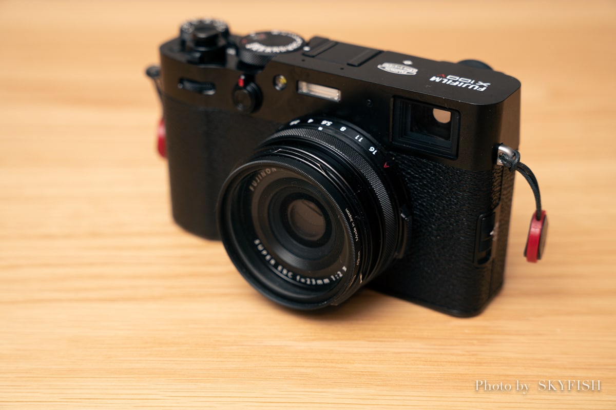 X100VとNiSi UHD UVフィルター