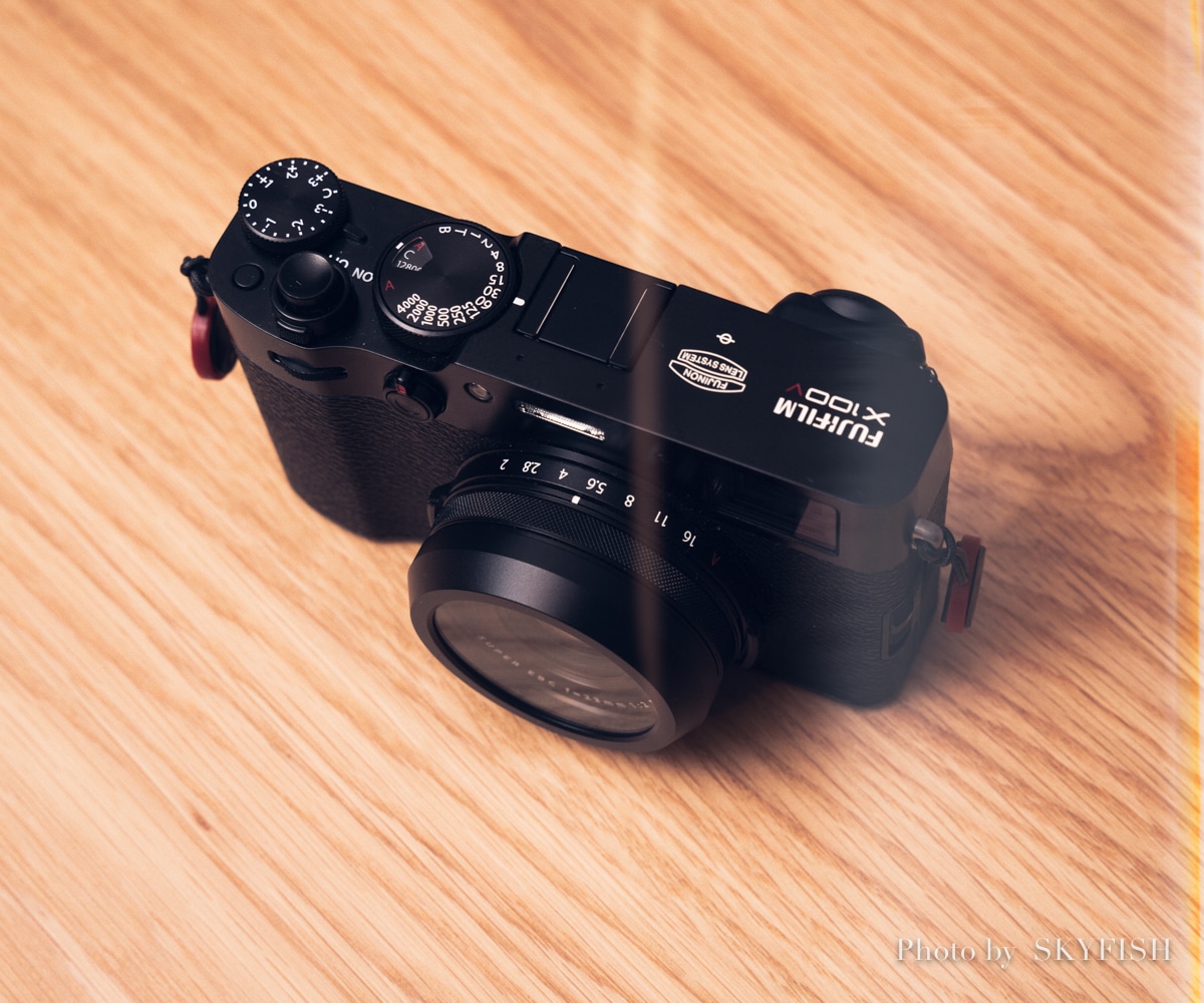 X100VとNiSi UHD UVフィルター