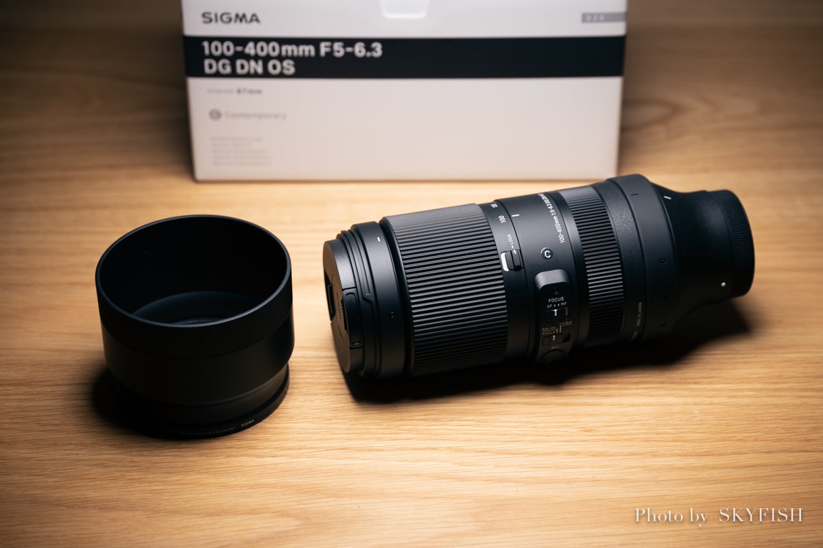 SIGMA ミラーレス専用レンズ 100-400mm F5-6.3 DG DN OS 