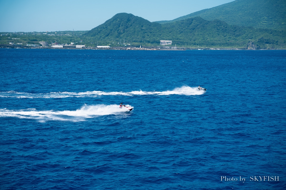 八丈島の風景