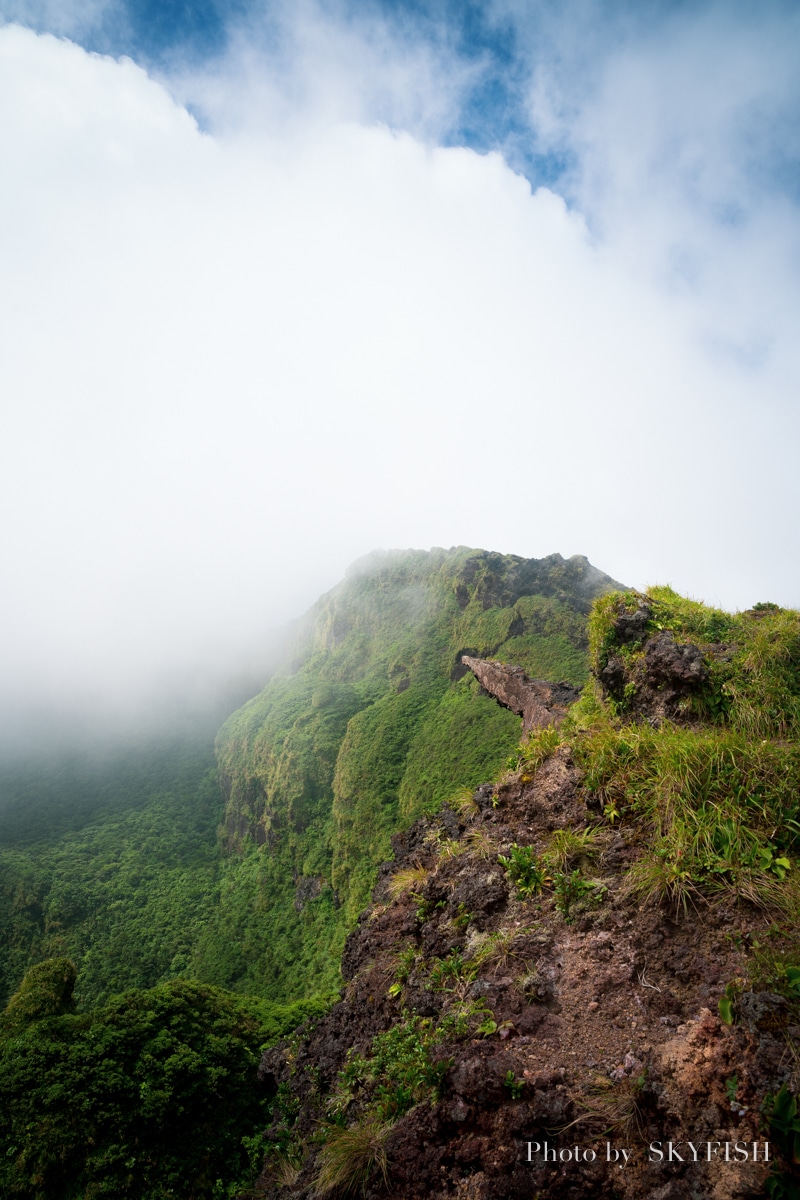 八丈島の風景