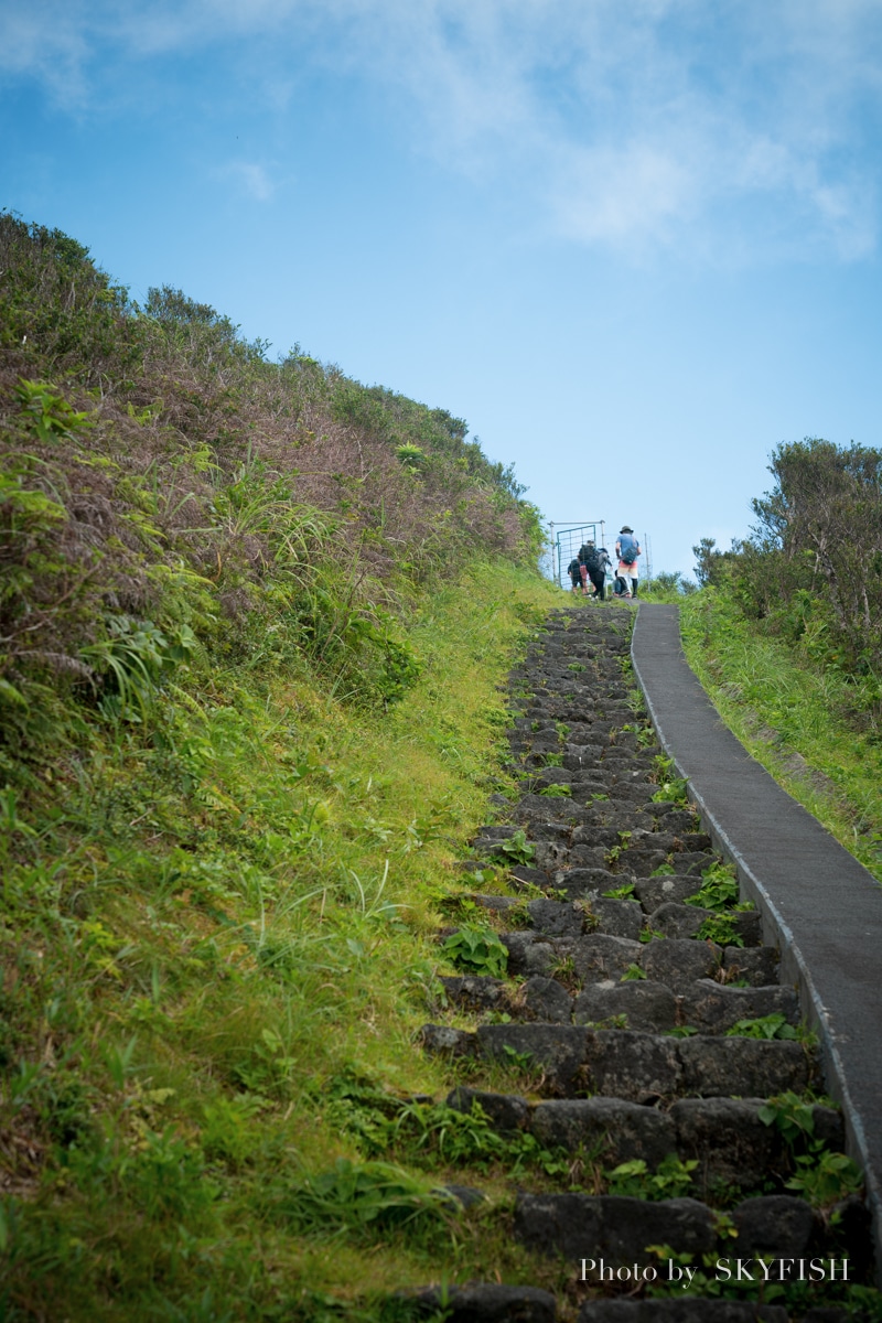 八丈島の風景