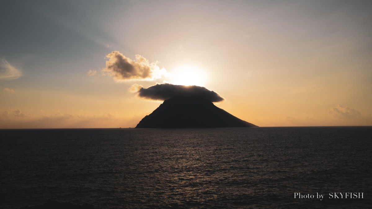 八丈島の風景