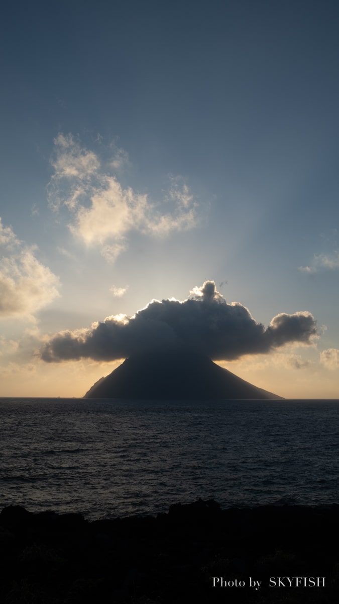 八丈島の風景