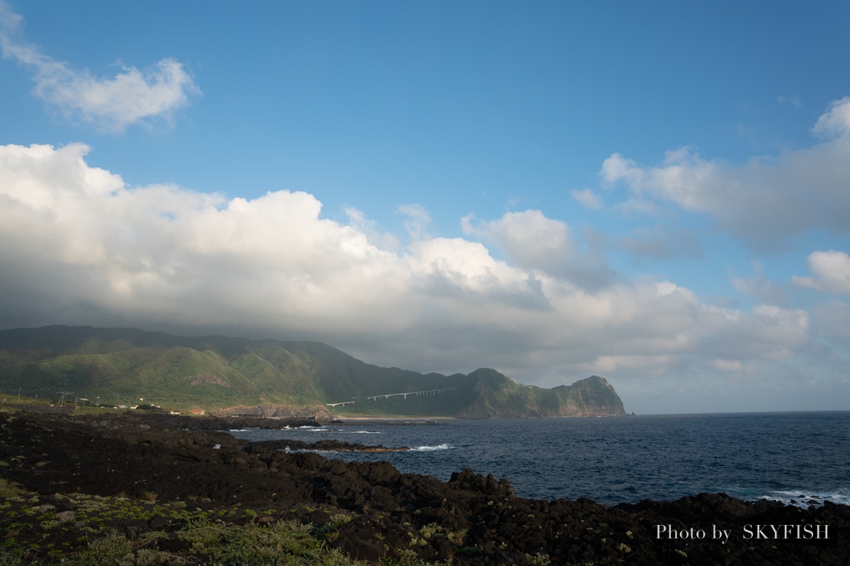 八丈島の風景