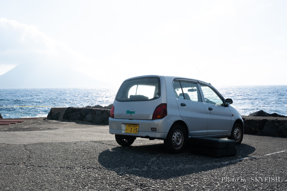 八丈島の風景