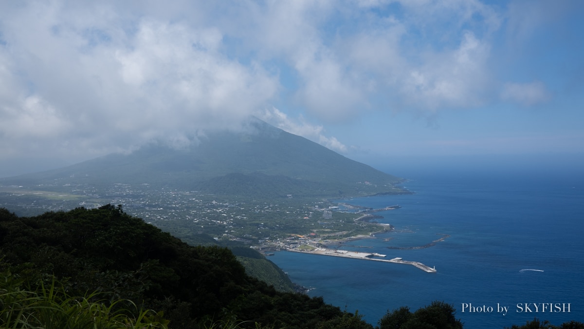 八丈島の風景