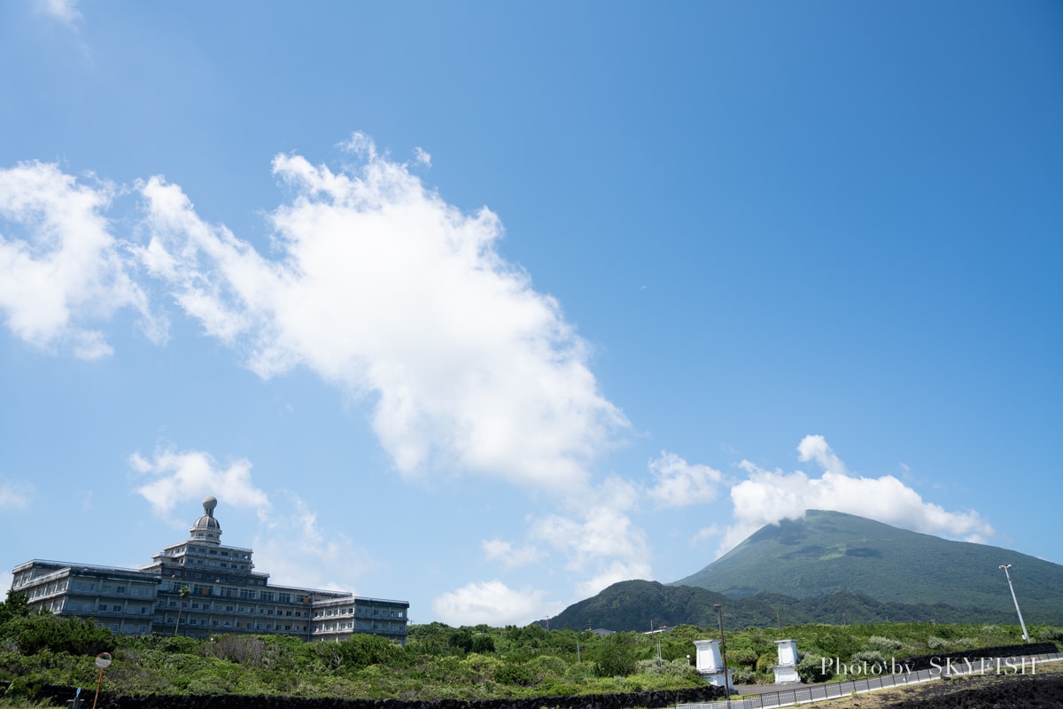 八丈島の風景