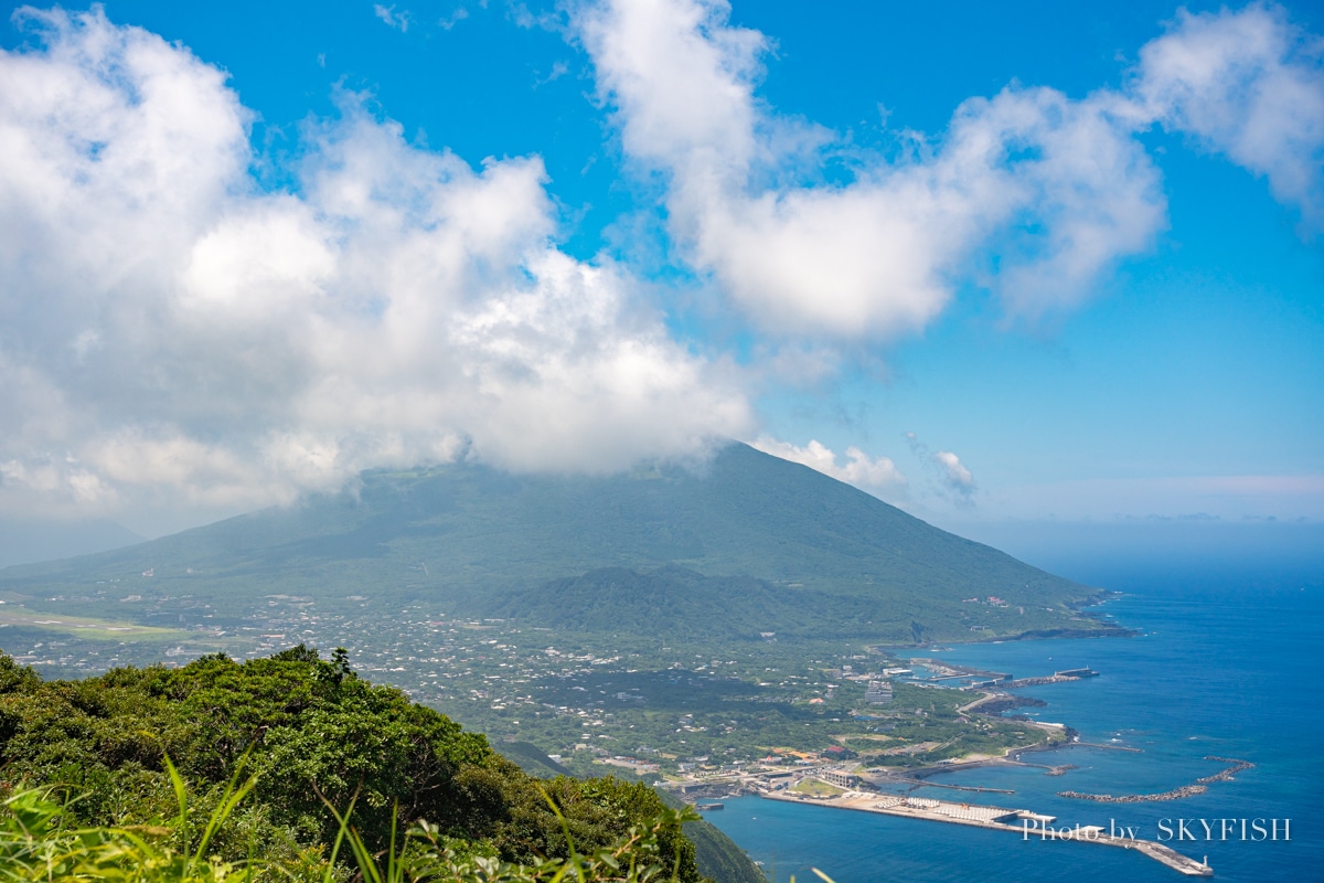 八丈島の風景