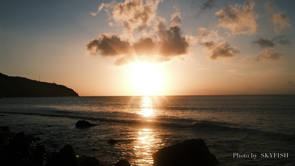 八丈島の風景