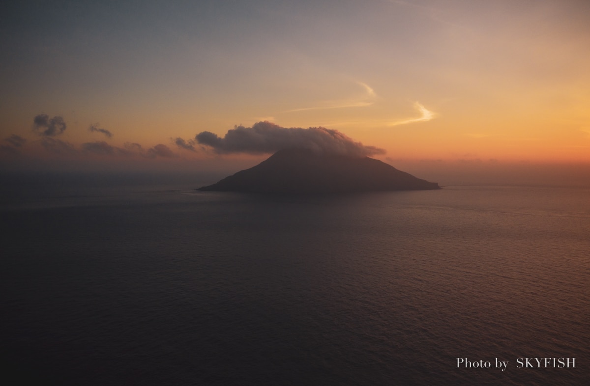 八丈島の風景