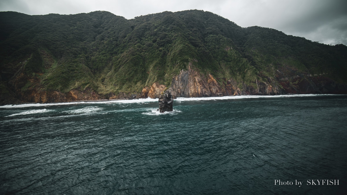 伊豆大島の黒砂漠