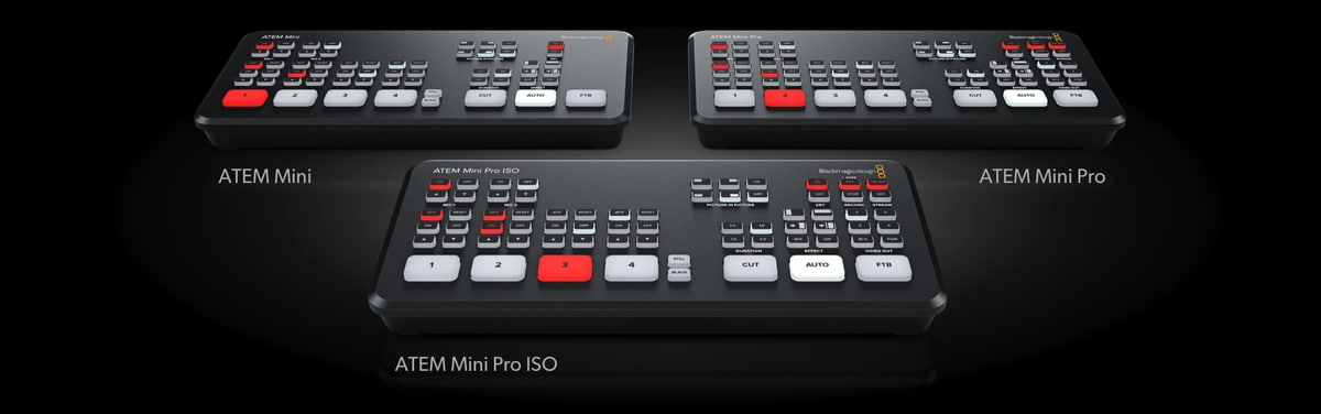 Blackmagic Design の ATEM Mini Pro ISO