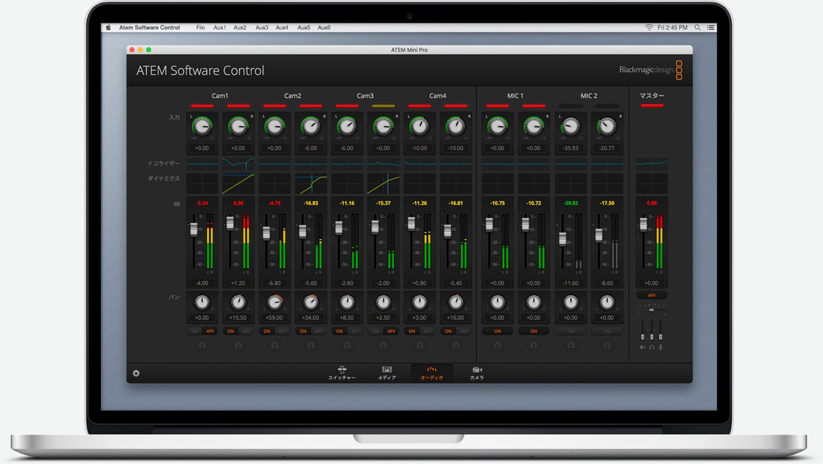 Blackmagic Design の ATEM Mini Pro ISO