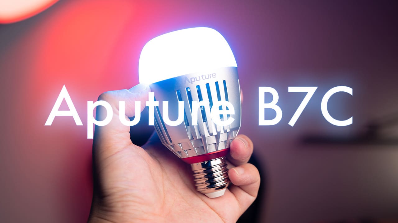 【2WAY照明】LEDライトAputure Accent B7C レビュー | スカイ 