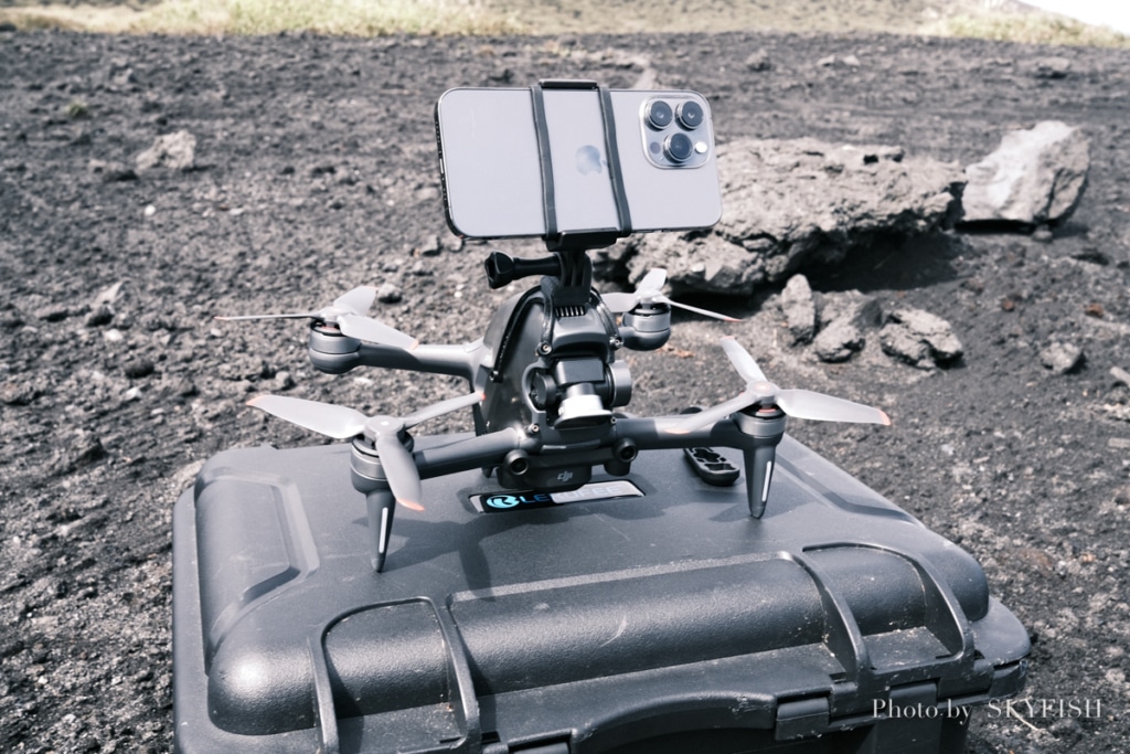 iPhone13proとDJI FPV